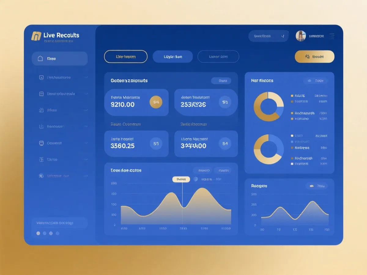 即時開獎結果與數據追蹤示意畫面